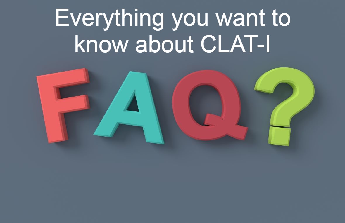 FAQ's about CLAT exam- 2020