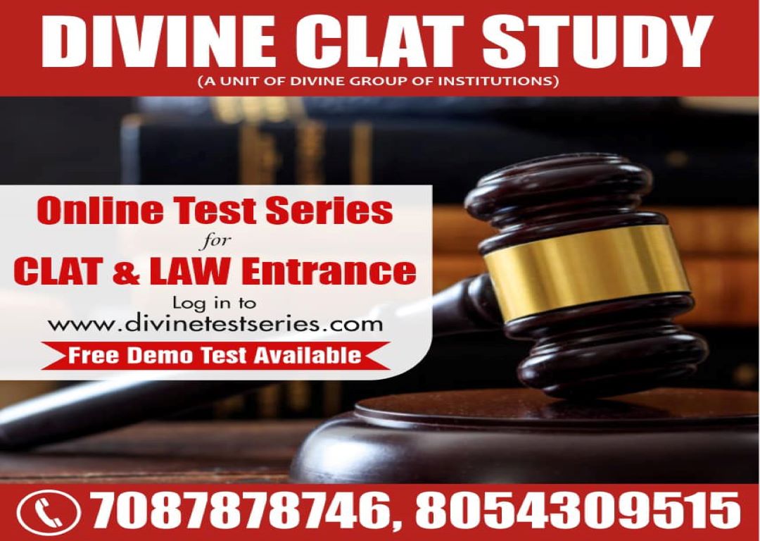 online study material testseries & e-notes by Clat study